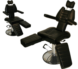 InkBed's NEW Hydraulic Reclining InkChair Studio Furniture (Black)
