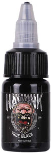 Hawink Tattoo Ink, 1/2oz (15ml) Tattoo Supply Viking Ink USA Vegan Pigment linnig True Black TI203-15-1
